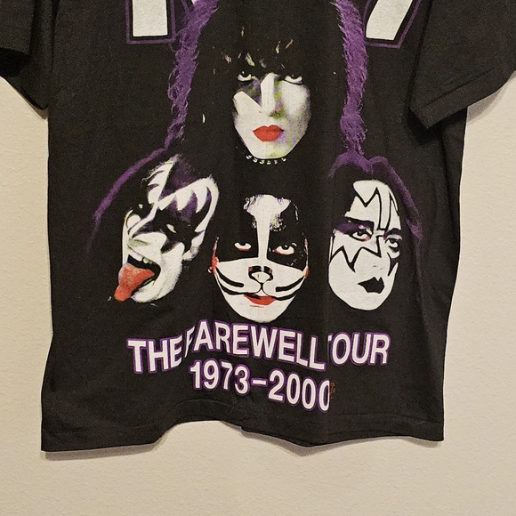 KISS Band Fairwell Tour Single Stitched T-shirt - Picture 4 of 7